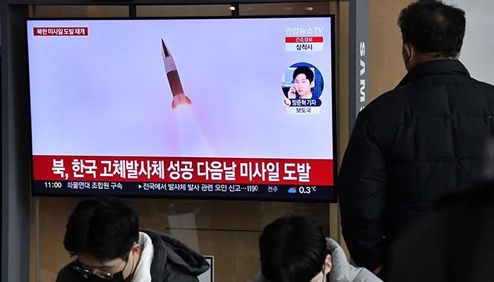 North Korea fires ballistic