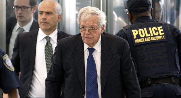 Hastert faces