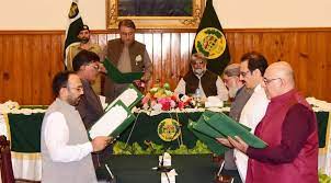 Six member Balochistan caretaker cabinet takes oath